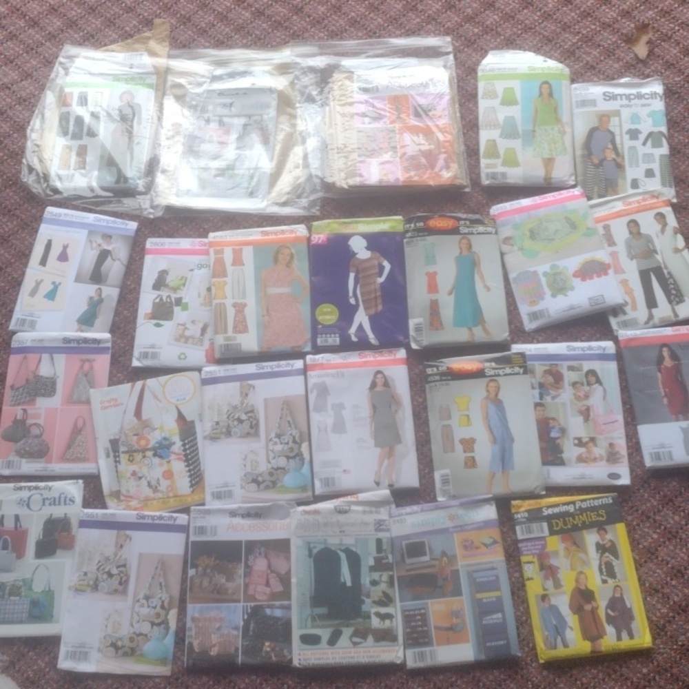 5lbs of Craft +Sewing Patterns